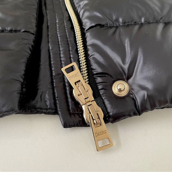 HERNO Black Down Guilia Vest, IT40 - Picture 5 of 16